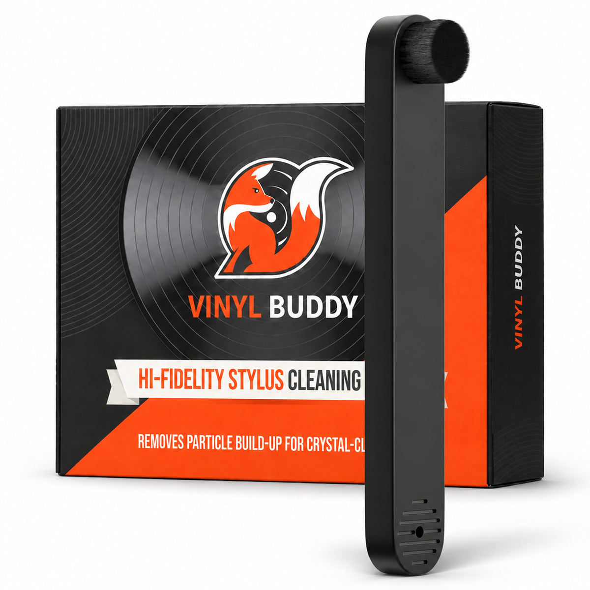 Vinyl Buddy Carbon Fiber Stylus Brush