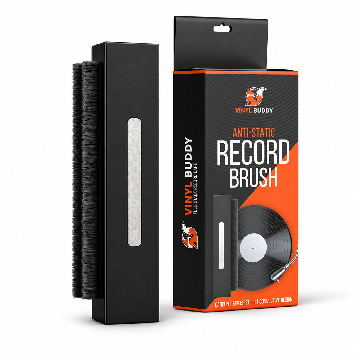 Vinyl Buddy Anti-Static Record Cleaning Brush