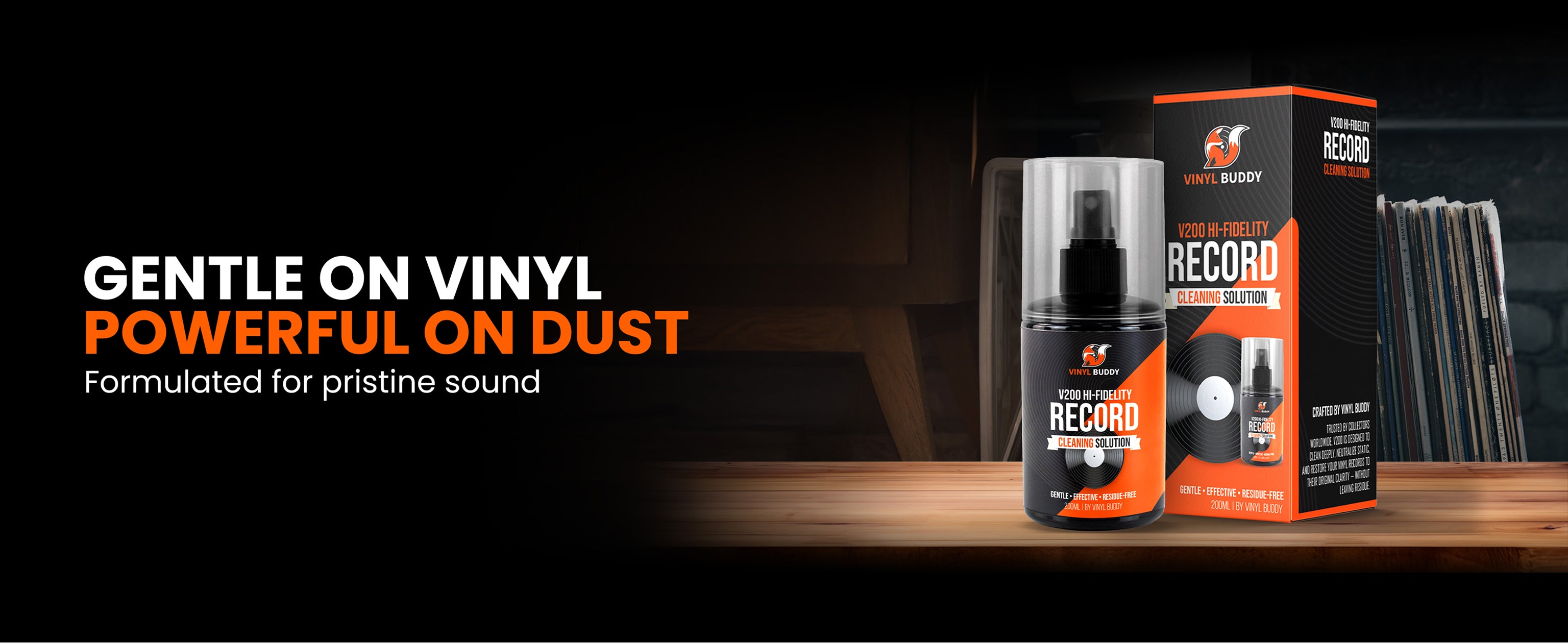 Vinyl Buddy V-200 Record Cleaning Solution 