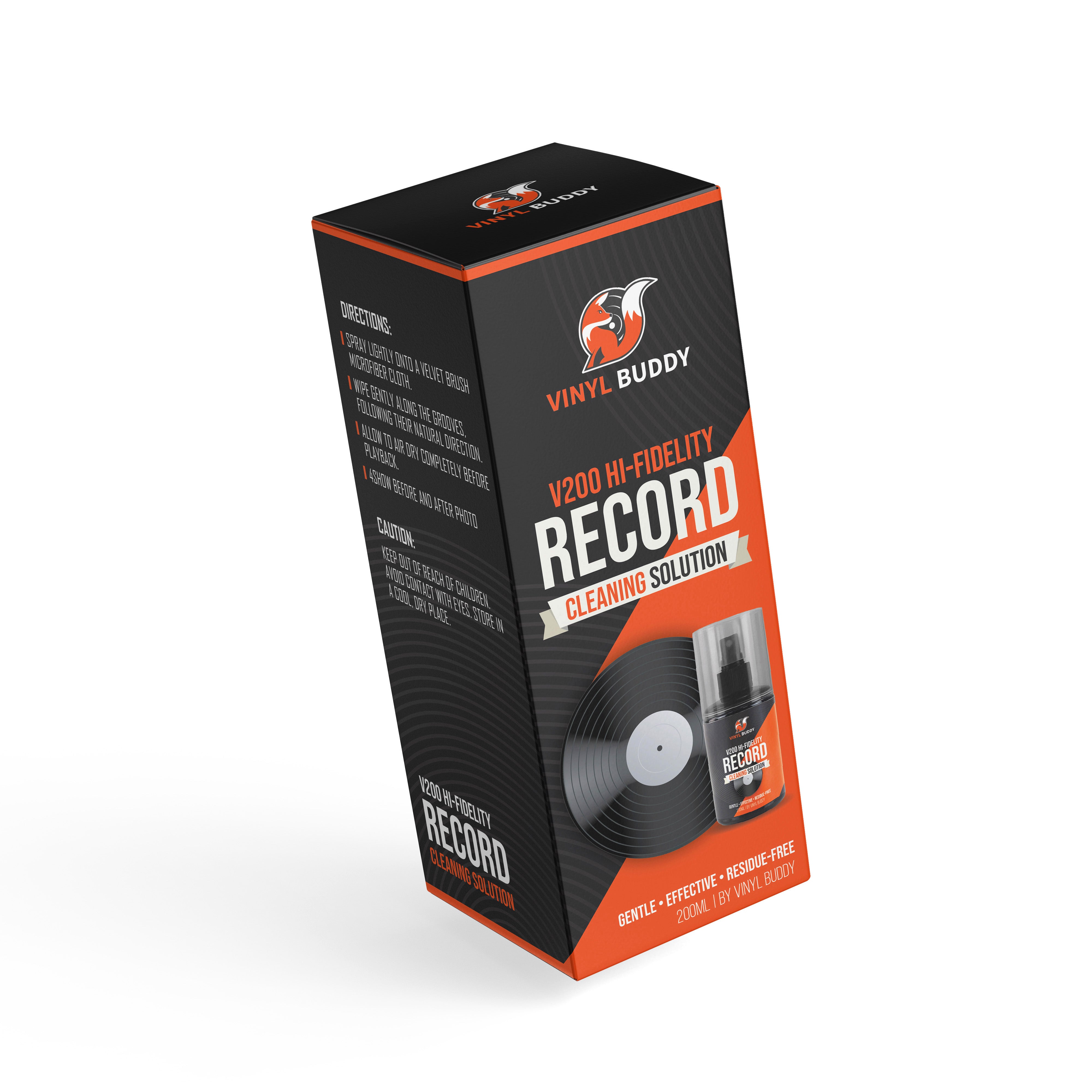 Vinyl Buddy High-Fidelity Record Cleaning Solution (200ml)