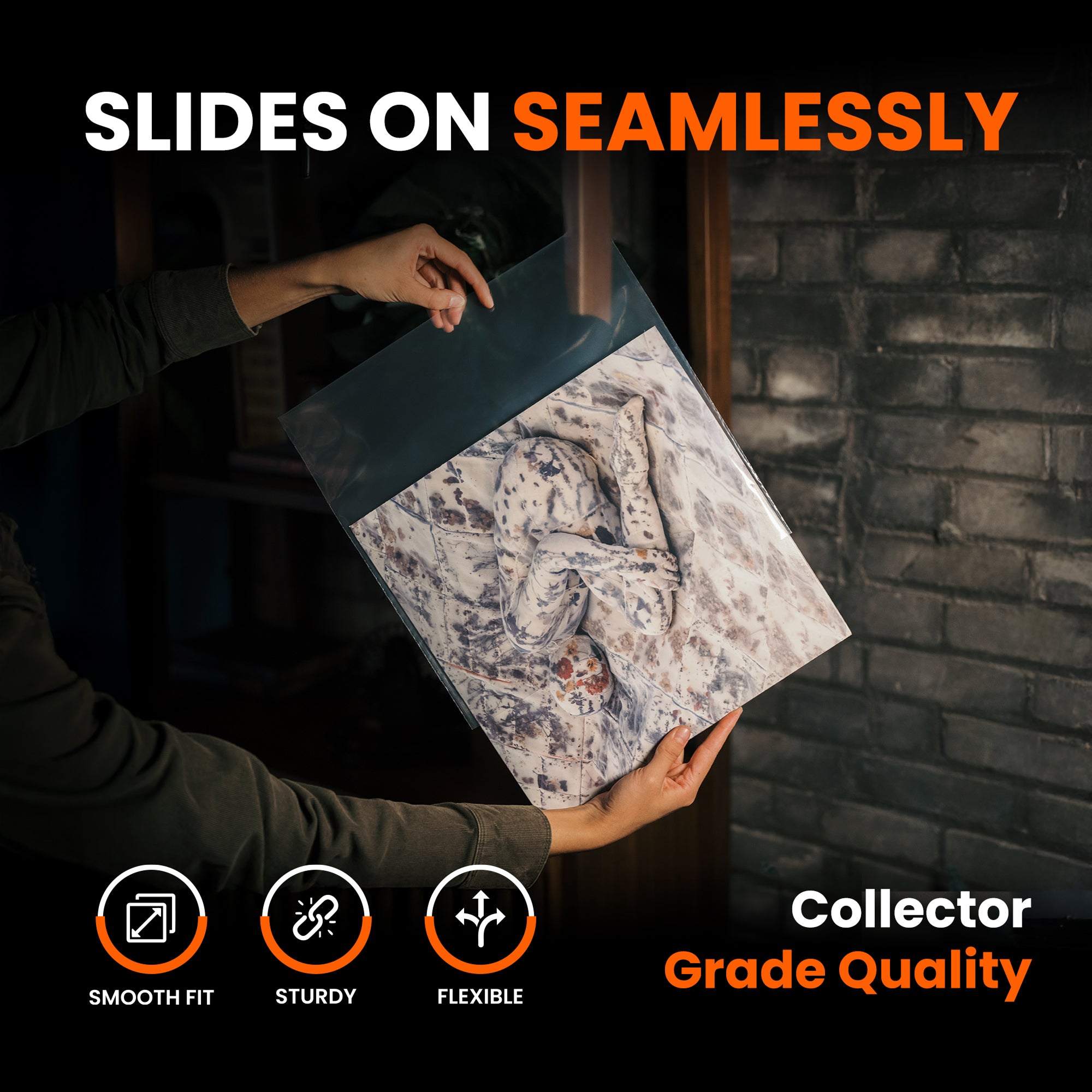 Vinyl Buddy Crystal Clear Outer Records Sleeves