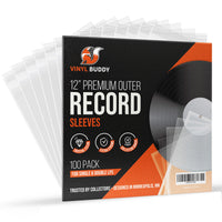 Vinyl Buddy Crystal Clear Outer Record Sleeves