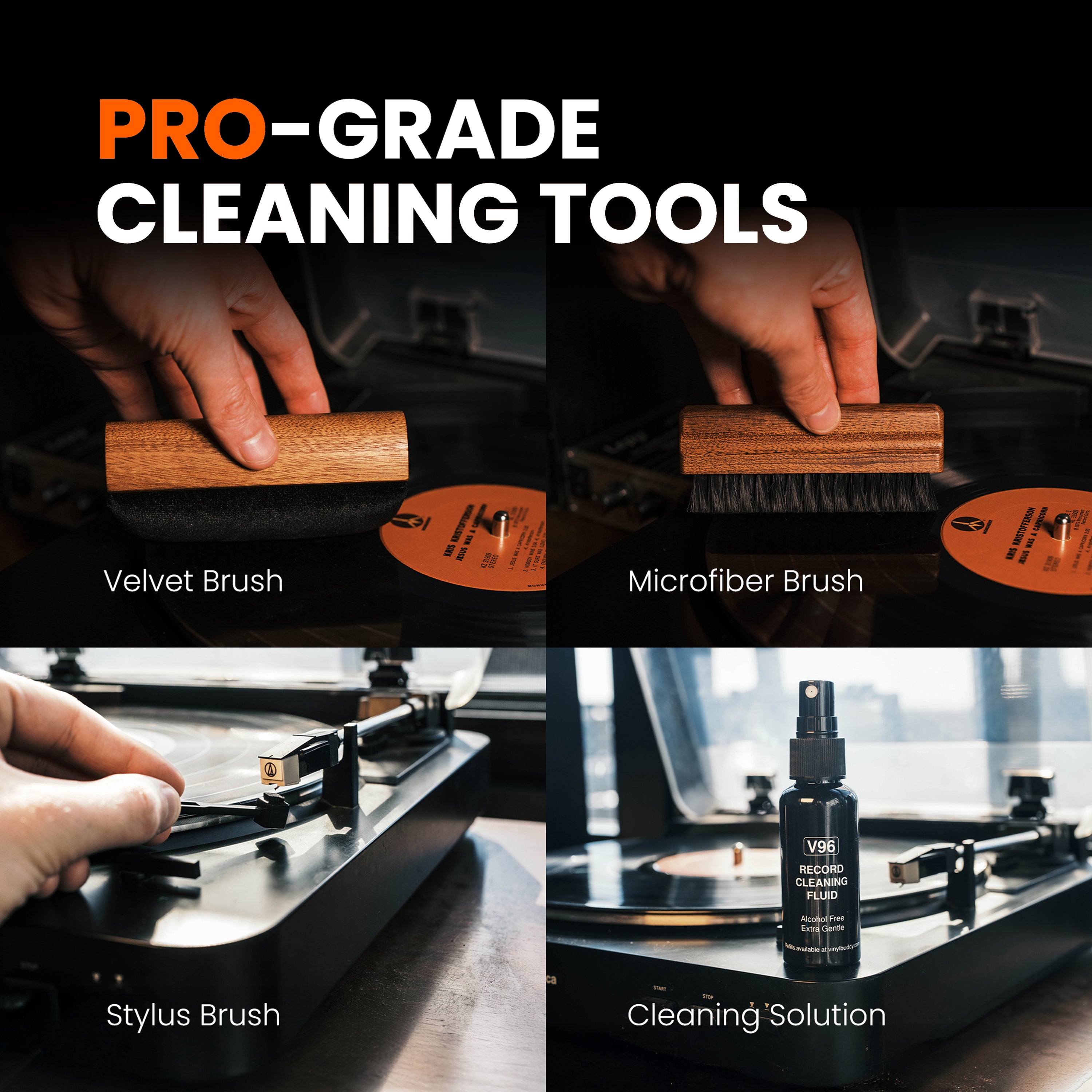 The Only Record Cleaning Kit You'll Ever Need | Shop Vinyl Buddy