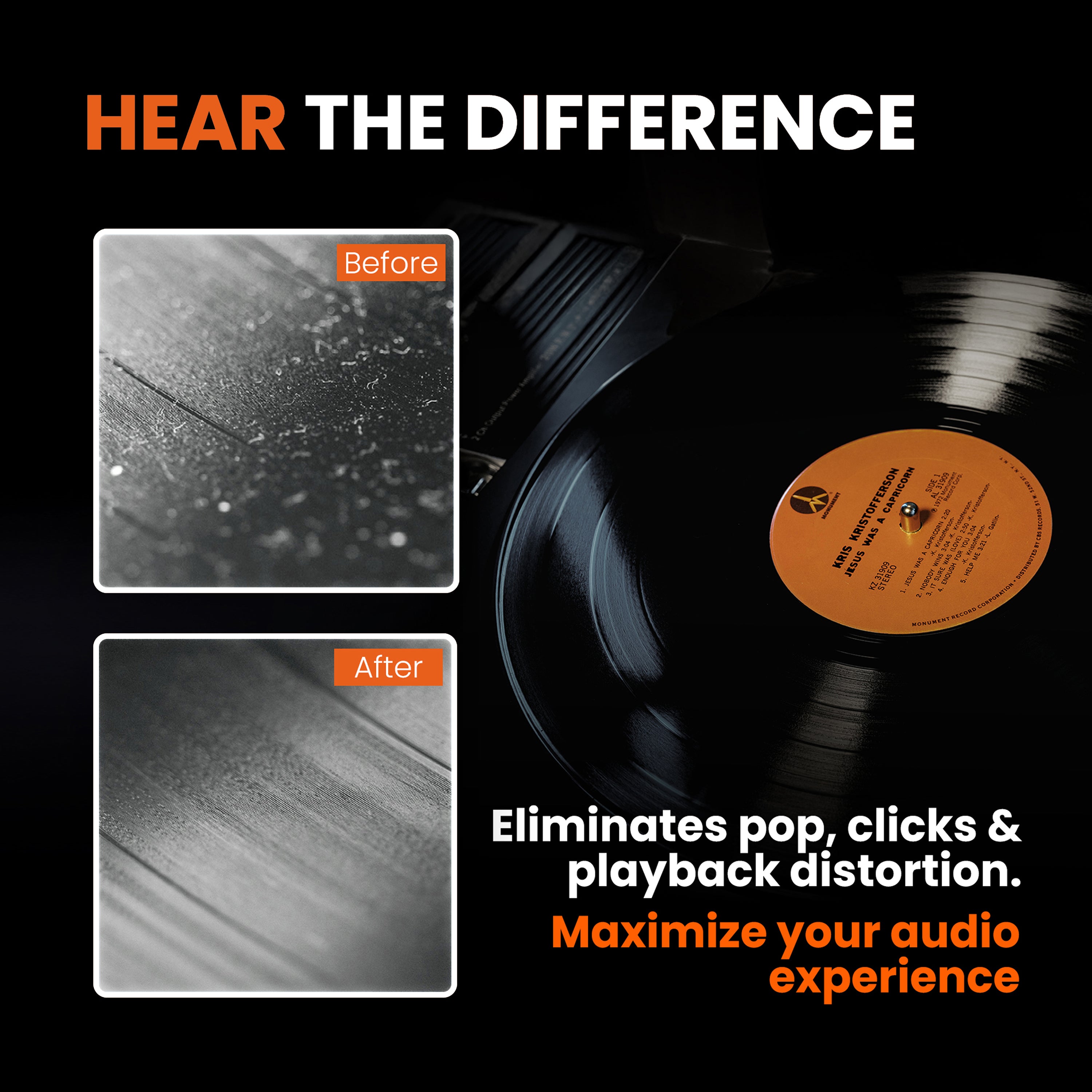 Vinyl Buddy 5-In-1 Ultimate Record Cleaning Kit
