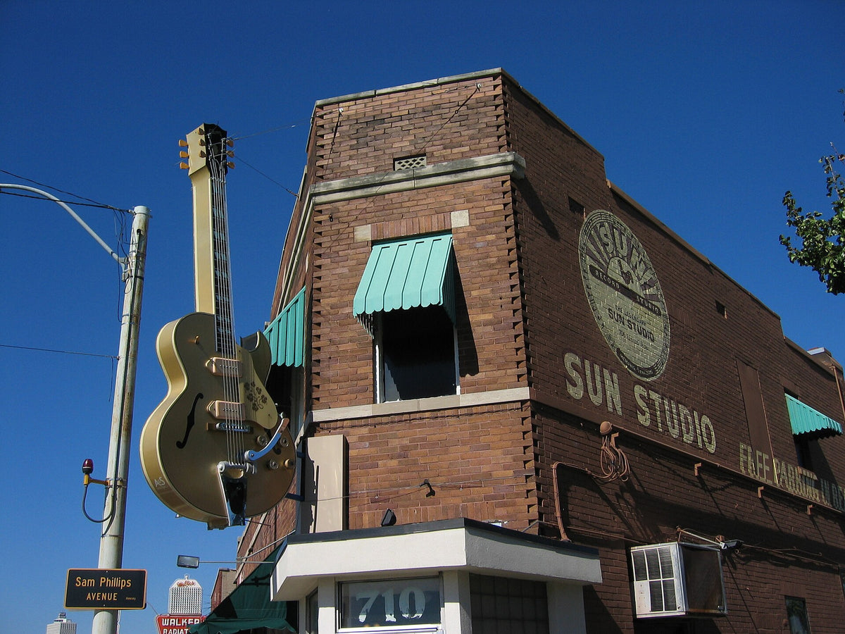 Sun Studio in Memphis, where Elvis Presley recorded the My Happiness acetate