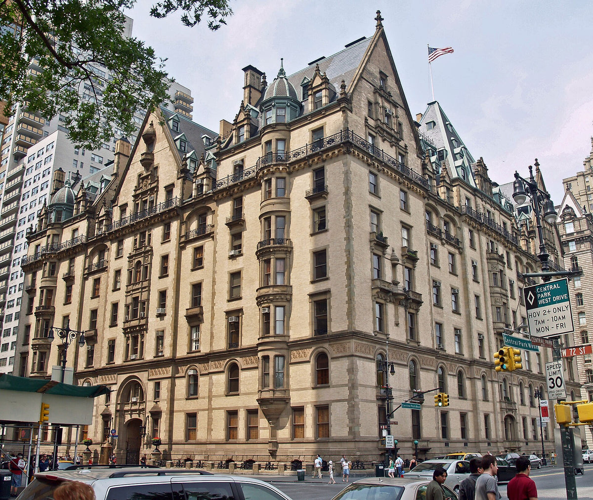 The Dakota apartment building in New York